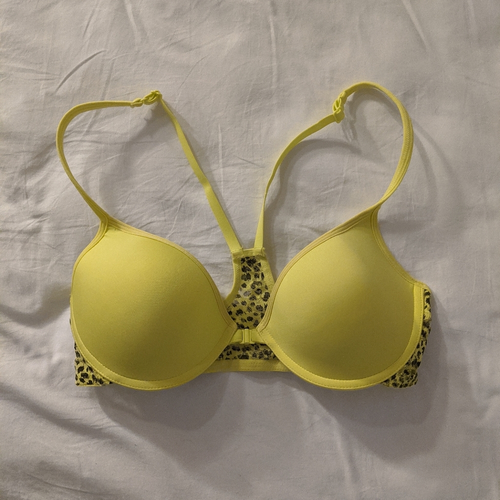 Candie's Lace Racerback Front Clasp Bra 36C
